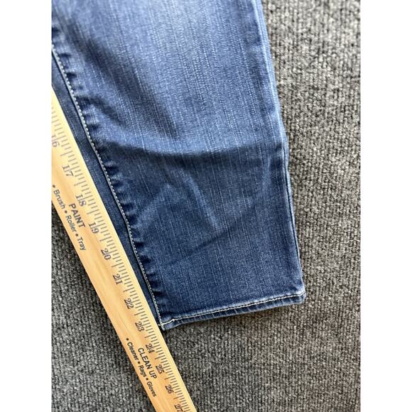 American Eagle Outfitters Super Stretch Artist Crop Denim Jeans Size 8R - Picture 4 of 12